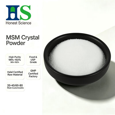USP Grade MSM Crystal Powder | Διμεθυλοσουλφόνη CAS 67‑71‑0 Μαζική πρώτη ύλη